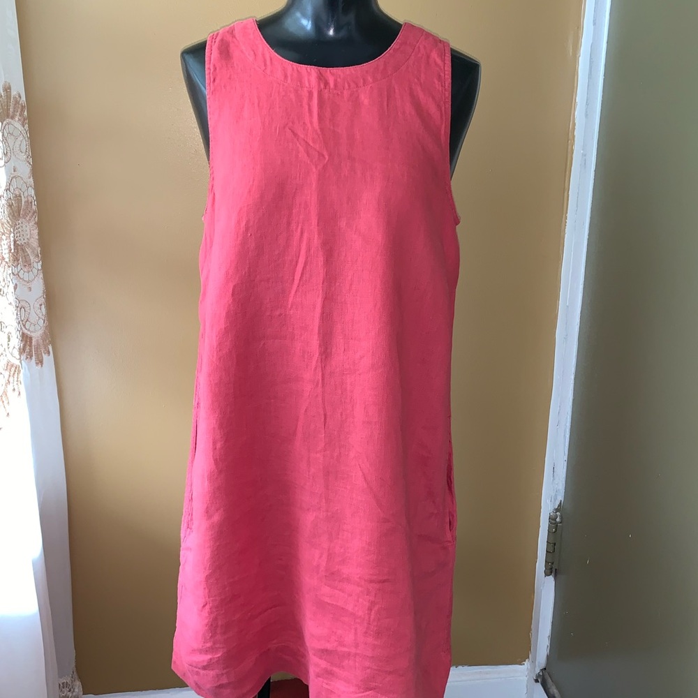 Elegant Pink Midi Dress